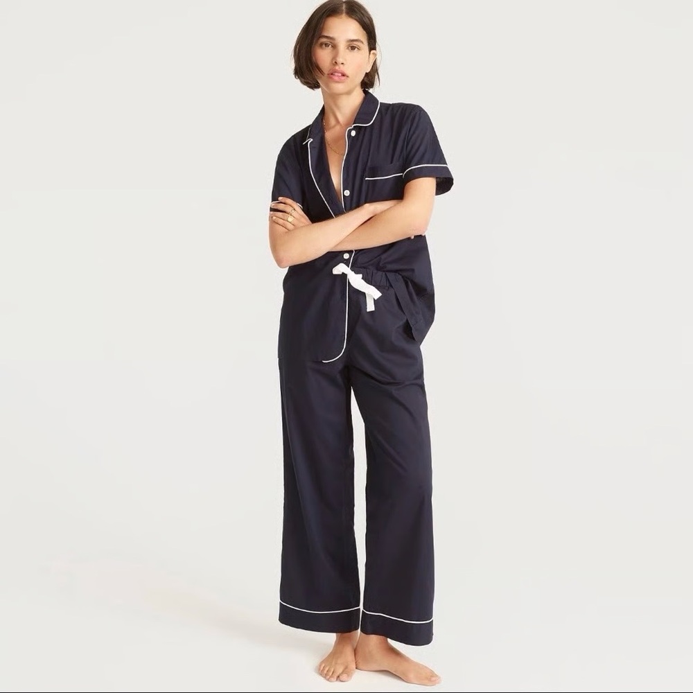 J. CREW Women’s Navy Pajama Set - Size XS